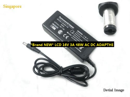 *Brand NEW* LCD 16V 3A 48W AC DC ADAPTHE POWER Supply